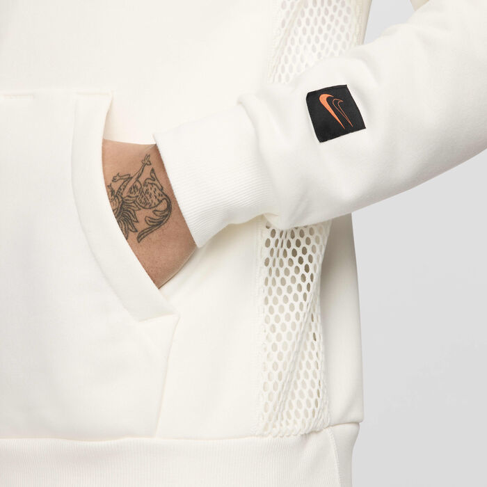 Nike Men's Kevin Durant Dri-FIT Standard Issue Basketball Hoodie White image number 5