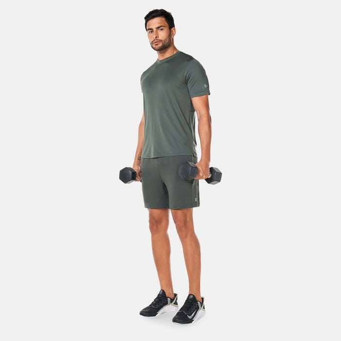 Sun and Sand Sports Men's Active Training T-Shirt Green Sun and Sand Sports Men's Active Training T-Shirt Green image number 2