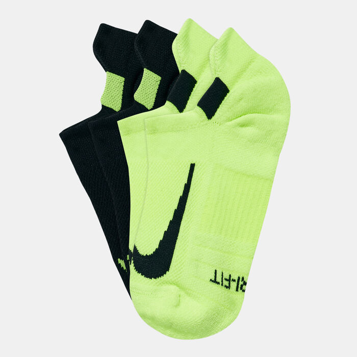 Nike Multiplier Running No-Show Socks (2 Pack) Multi-Color Nike Multiplier Running No-Show Socks (2 Pack) Multi-Color image number 0