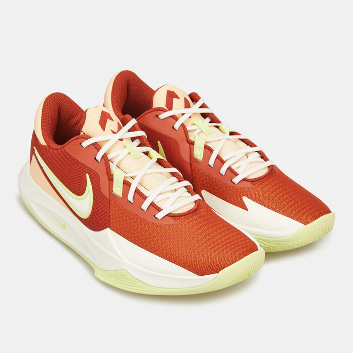 Nike Precision VI Basketball Shoe Brown image number 2