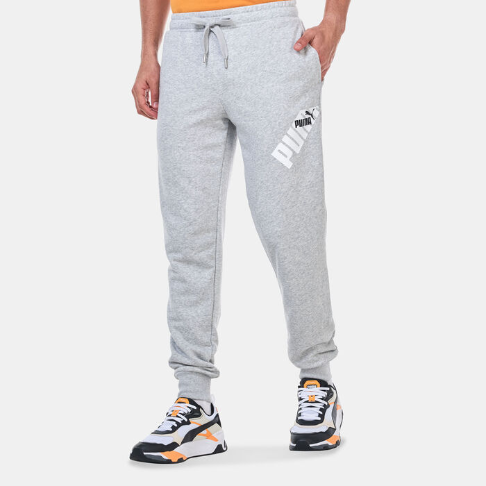 PUMA Men's Power Graphic Sweatpants Grey PUMA Men's Power Graphic Sweatpants Grey image number 0
