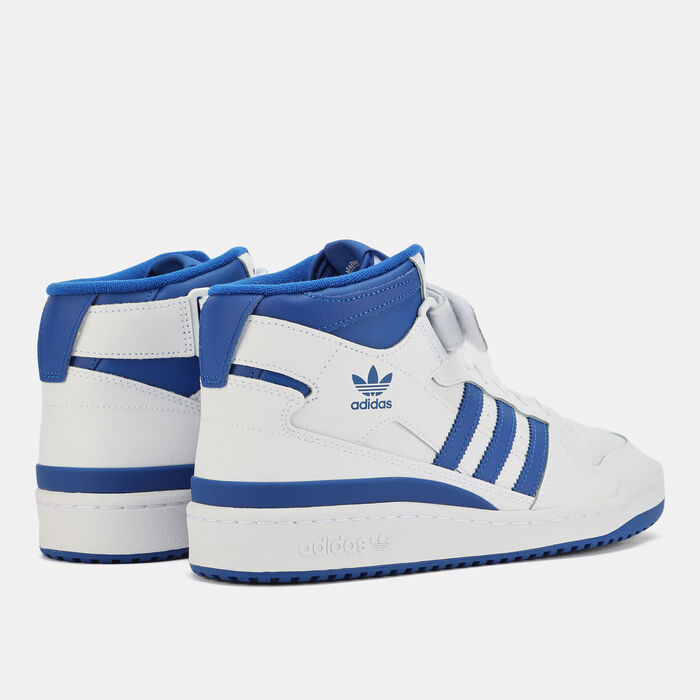 adidas Men's Forum Mid Shoe White adidas Men's Forum Mid Shoe White image number 2