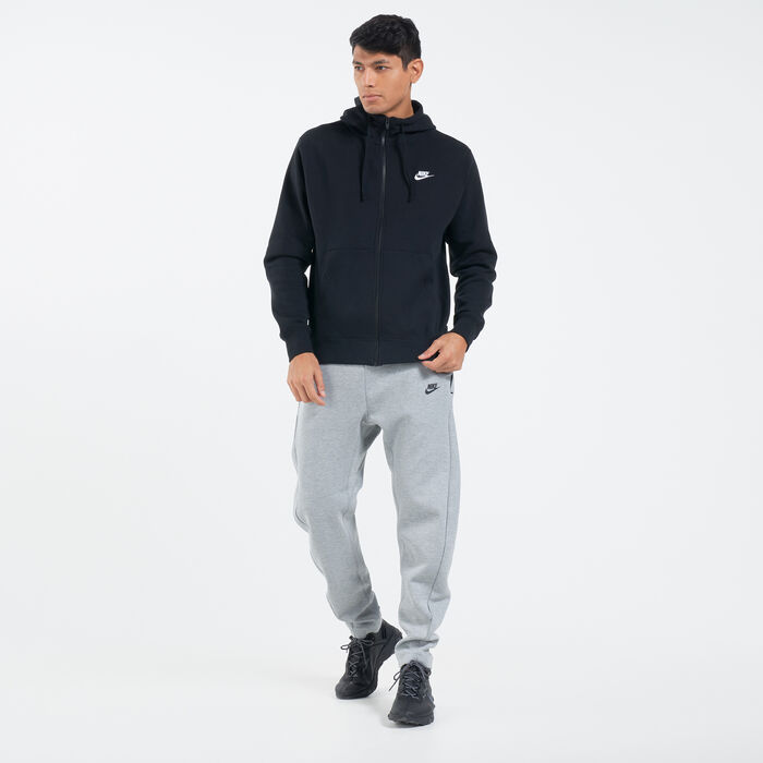 Nike Men's Sportswear Club Fleece Hoodie Black Nike Men's Sportswear Club Fleece Hoodie Black image number 2