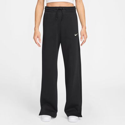 Nike Women's Sportswear Phoenix Fleece Wide-Leg Pants Black Nike Women's Sportswear Phoenix Fleece Wide-Leg Pants Black