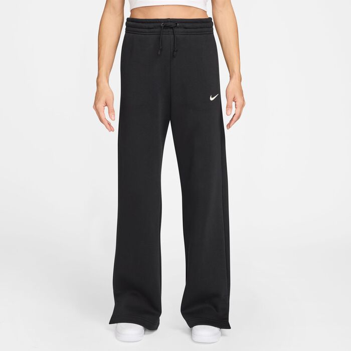 Nike Women's Sportswear Phoenix Fleece Wide-Leg Pants Black Nike Women's Sportswear Phoenix Fleece Wide-Leg Pants Black image number 0