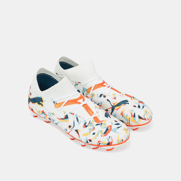 PUMA Kids' Future 7 Match Creativity Multi-Ground Football Shoes White image number 2