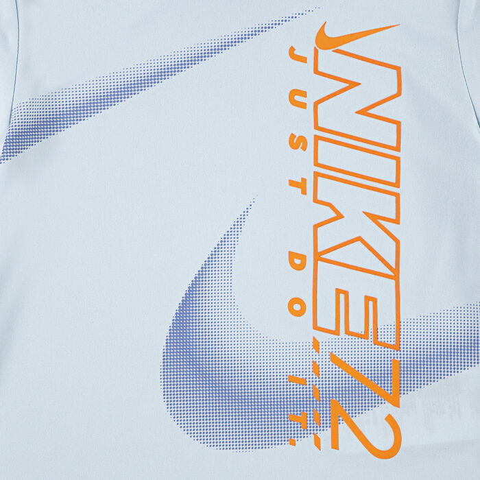 Nike Kids' Sidewinder Split T-Shirt Blue Nike Kids' Sidewinder Split T-Shirt Blue image number 3