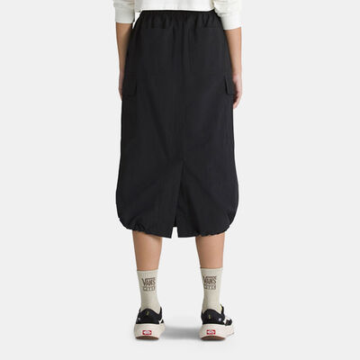 Vans Women's Riley Parachute Cargo Skirt Black