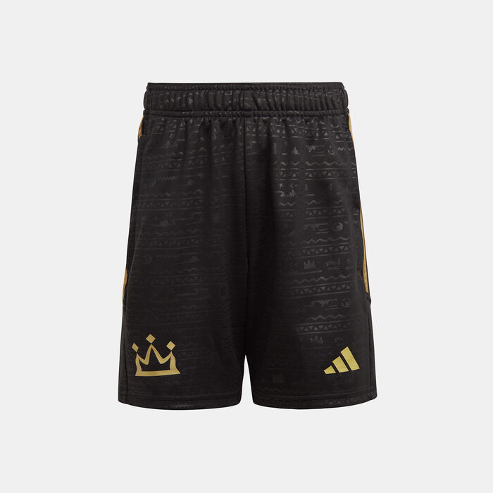 adidas Kids' Salah Training Shorts Black adidas Kids' Salah Training Shorts Black image number 0