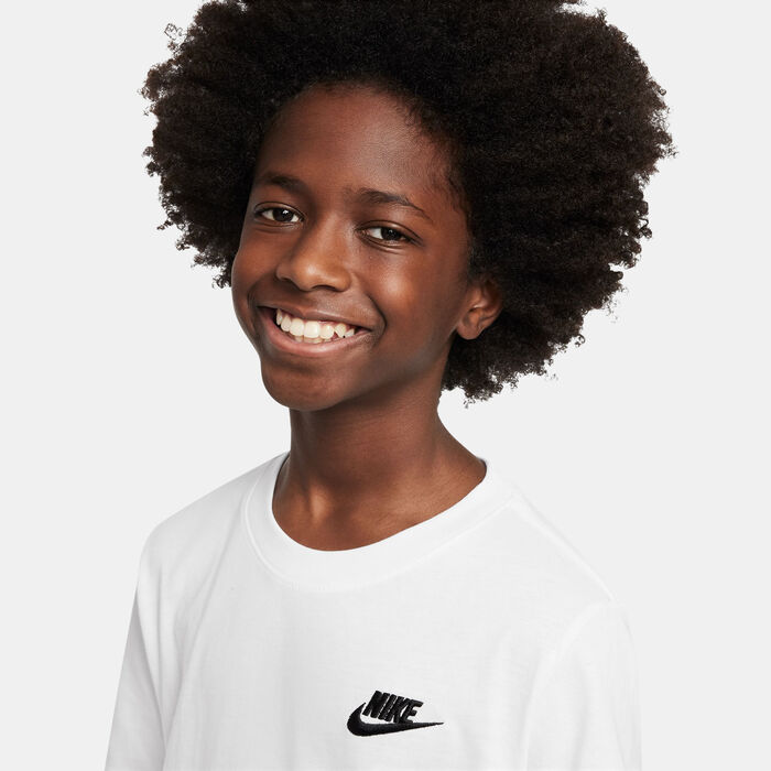 Nike Kids' Sportswear T-Shirt White Nike Kids' Sportswear T-Shirt White image number 2