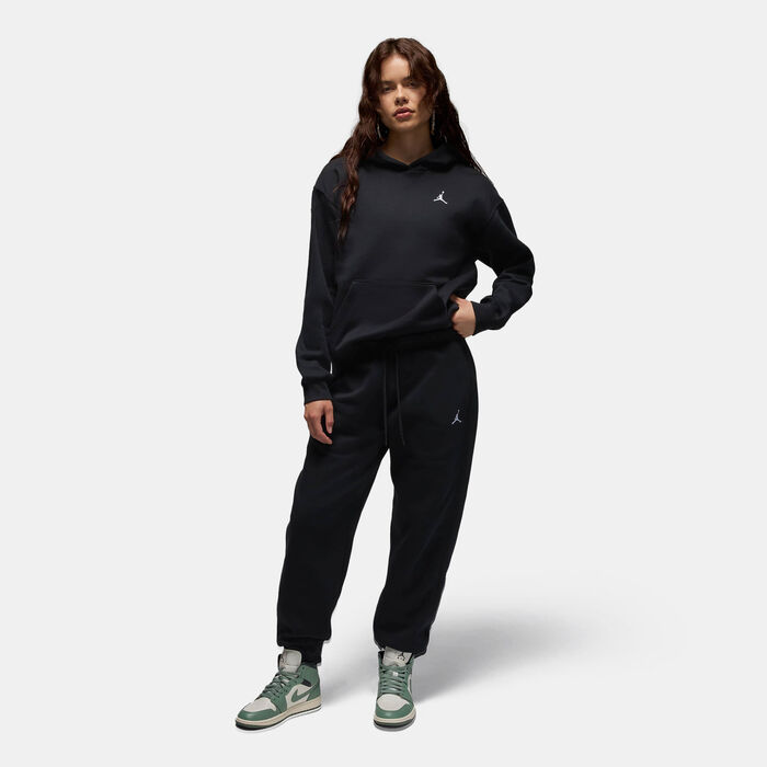 Jordan Women's Brooklyn Fleece Hoodie Black Jordan Women's Brooklyn Fleece Hoodie Black image number 2