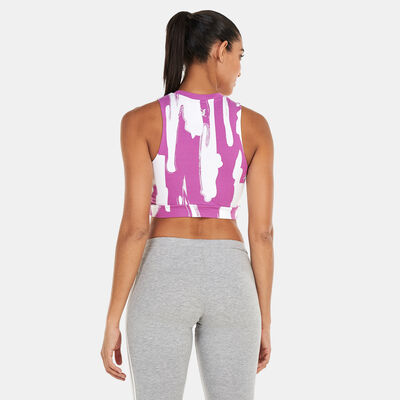 adidas Originals Women's Thebe Magugu Tank Top Pink