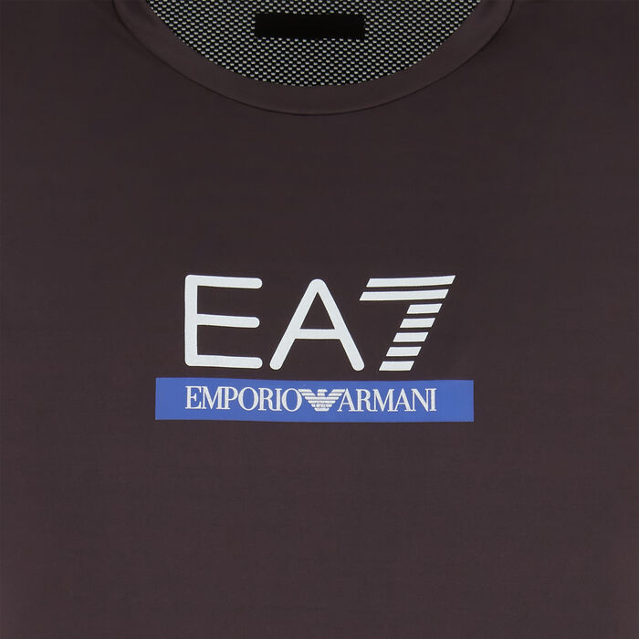 EA7 Emporio Armani Men's Logo T-Shirt Black image number 2