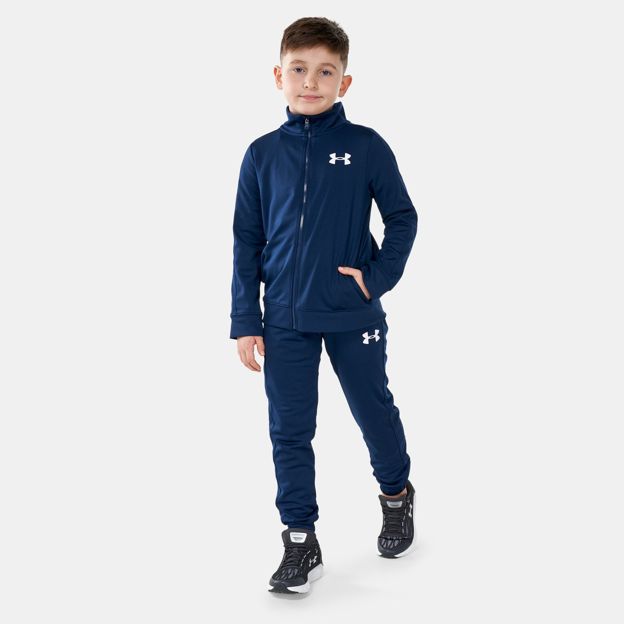 Children's under sale armour tracksuit