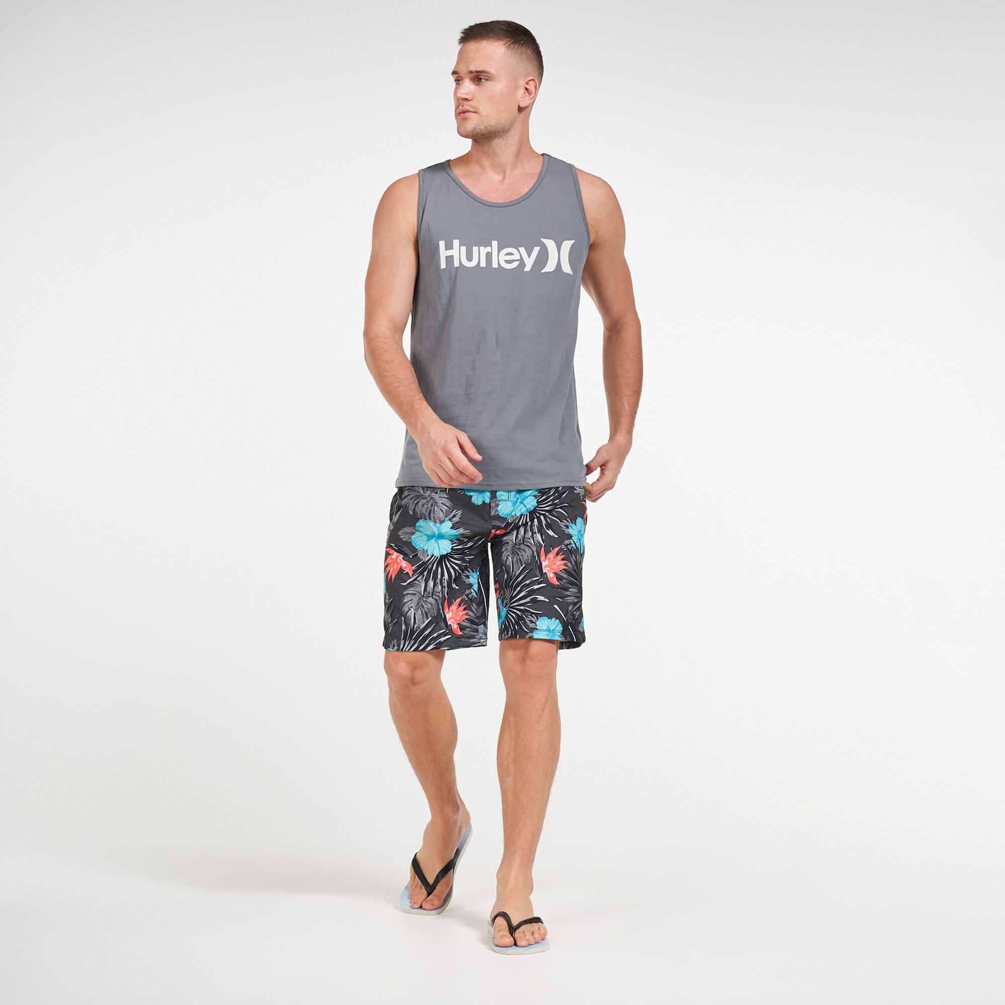 Buy Hurley Men s Phantom Lanai 20 Inch Boardshorts Grey in KSA SSS