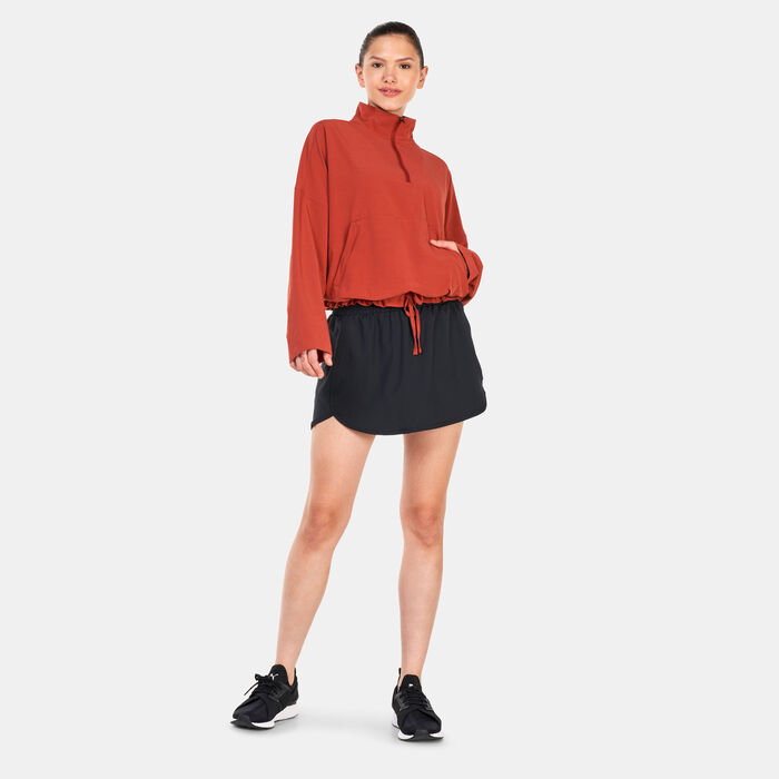 prAna Women's Railay Pullover Top Red prAna Women's Railay Pullover Top Red image number 2