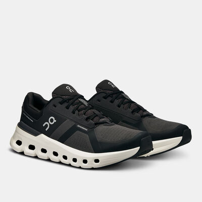 On Men's Cloudrunner 2 Wide Running Shoes Black