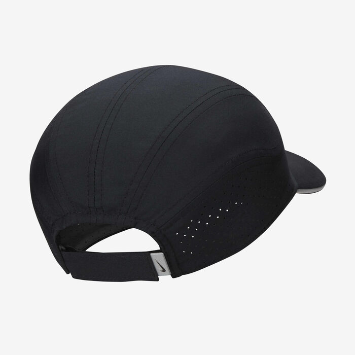 Nike Dri-FIT ADV Fly Unstructured Reflective Design Cap Black Nike Dri-FIT ADV Fly Unstructured Reflective Design Cap Black image number 1