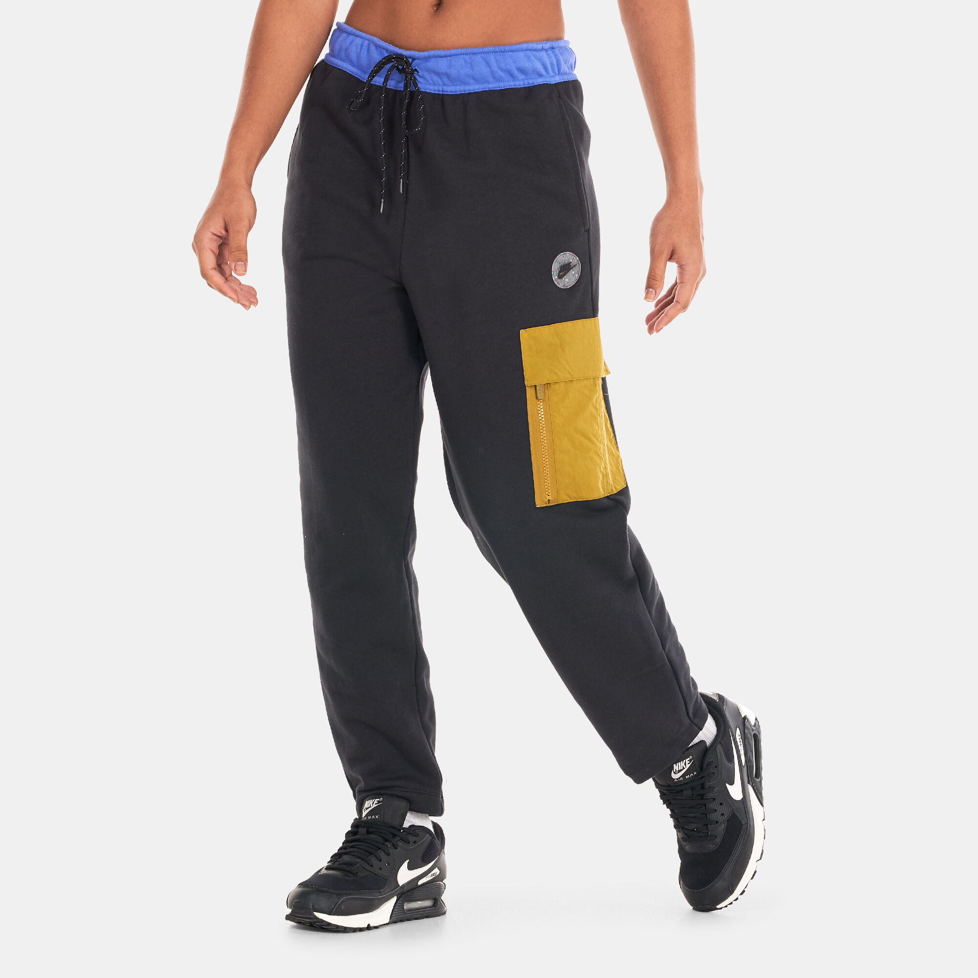 Fleece cargo trousers outlet