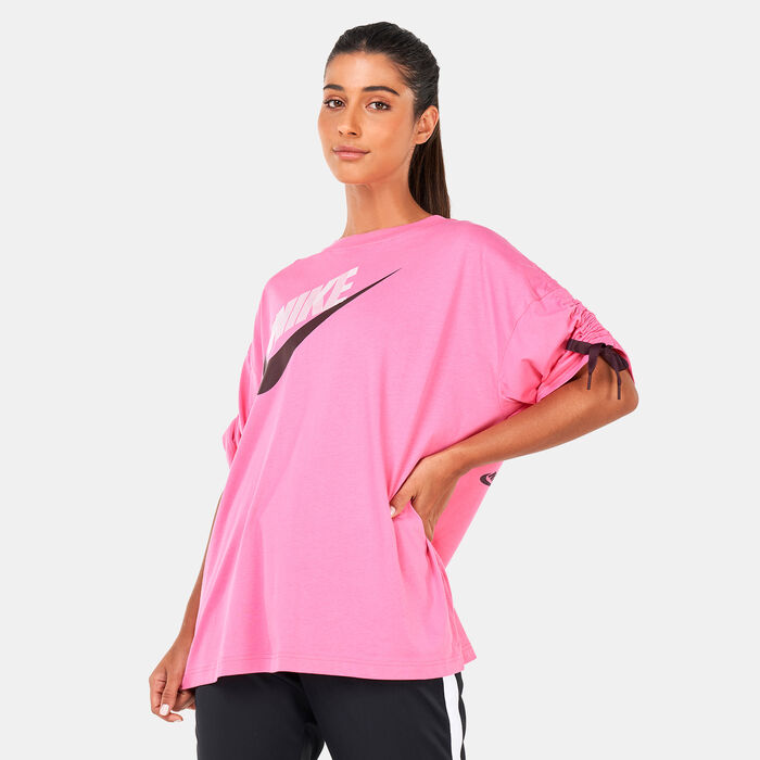 Nike Women's Sportswear DNC T-Shirt Pink Nike Women's Sportswear DNC T-Shirt Pink image number 0