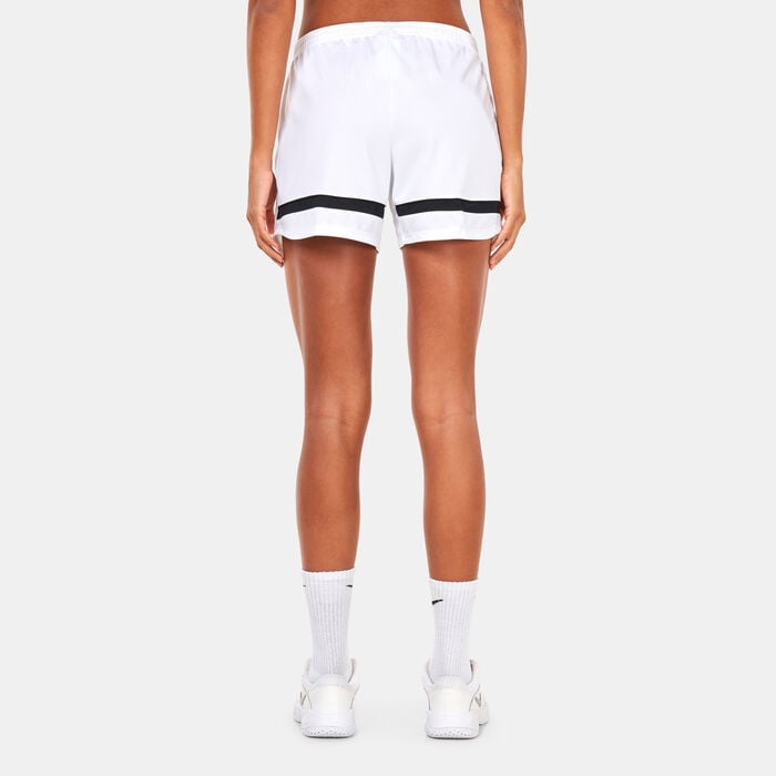 Nike Women's Dri-FIT Academy Knit Football Shorts White Nike Women's Dri-FIT Academy Knit Football Shorts White image number 1