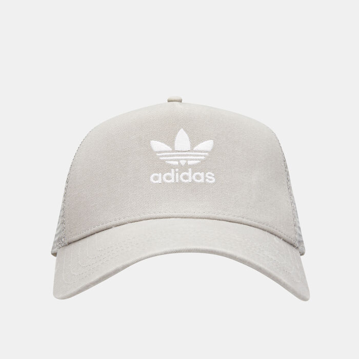 adidas Men's Trefoil Trucker Cap Grey adidas Men's Trefoil Trucker Cap Grey image number 0