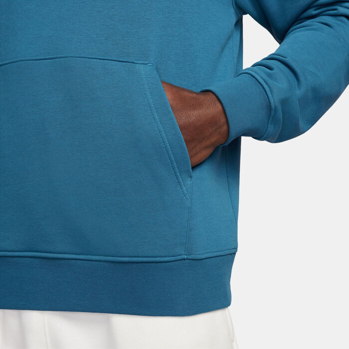 Jordan Men's Essentials Loopback Fleece Pullover Hoodie Blue image number 2