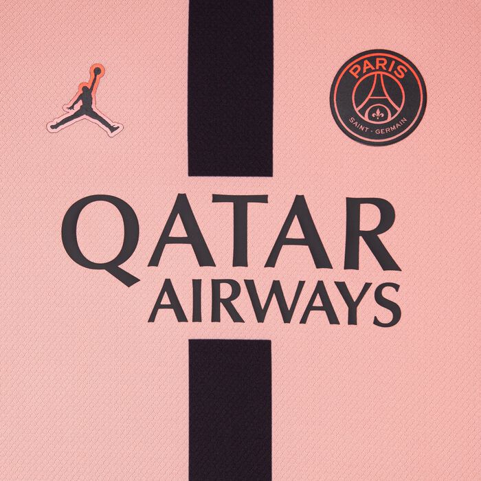 Jordan Kids' Paris Saint-Germain 24/25 Stadium Third Replica Football Jersey Peach image number 2