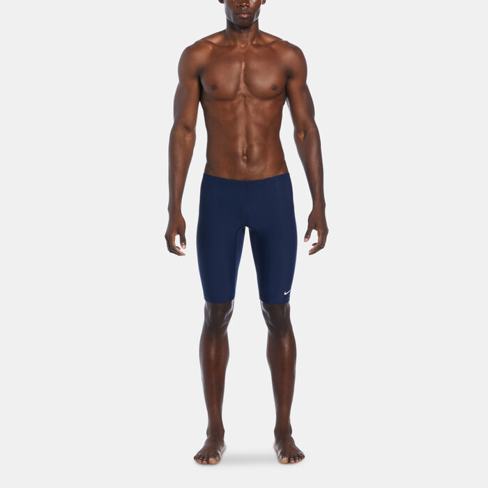 Nike Swim Men's Solid Swimming Jammers Blue image number 5