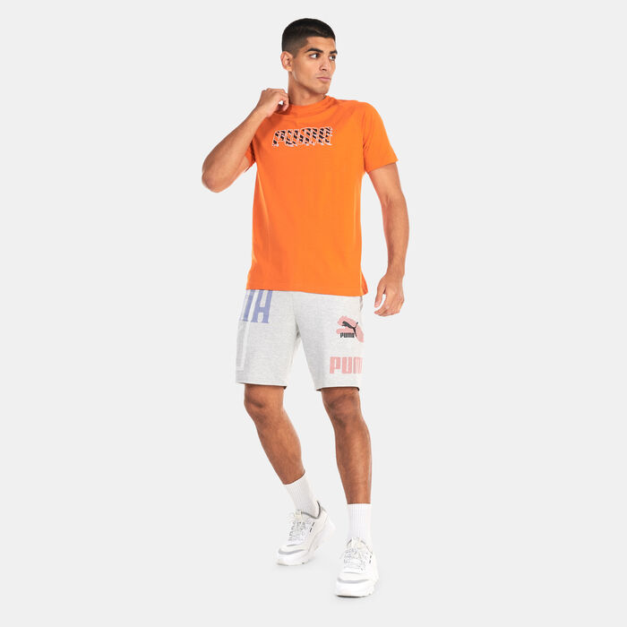 PUMA Men's DYNA-MIX Graphic T-Shirt Orange PUMA Men's DYNA-MIX Graphic T-Shirt Orange image number 2