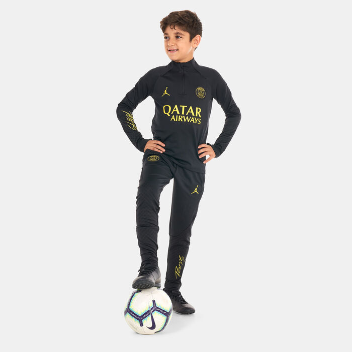 Jordan Kids' Paris Saint-Germain Dri-FIT Strike Pants Black image number 2