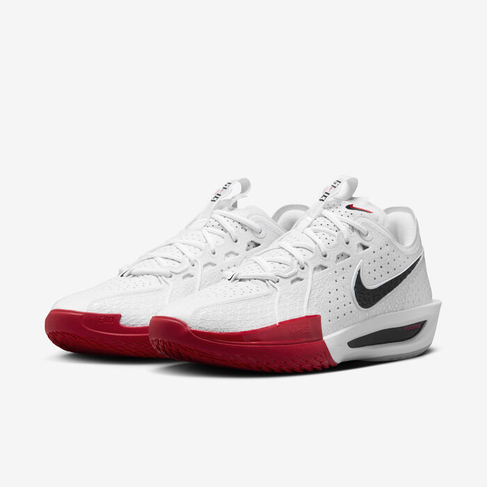 Nike Men's G.T. Cut 3 Basketball Shoes White Nike Men's G.T. Cut 3 Basketball Shoes White image number 4