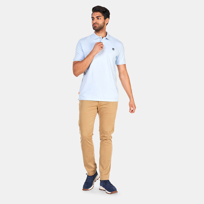 Timberland Men's Millers River Polo Shirt Blue image number 2