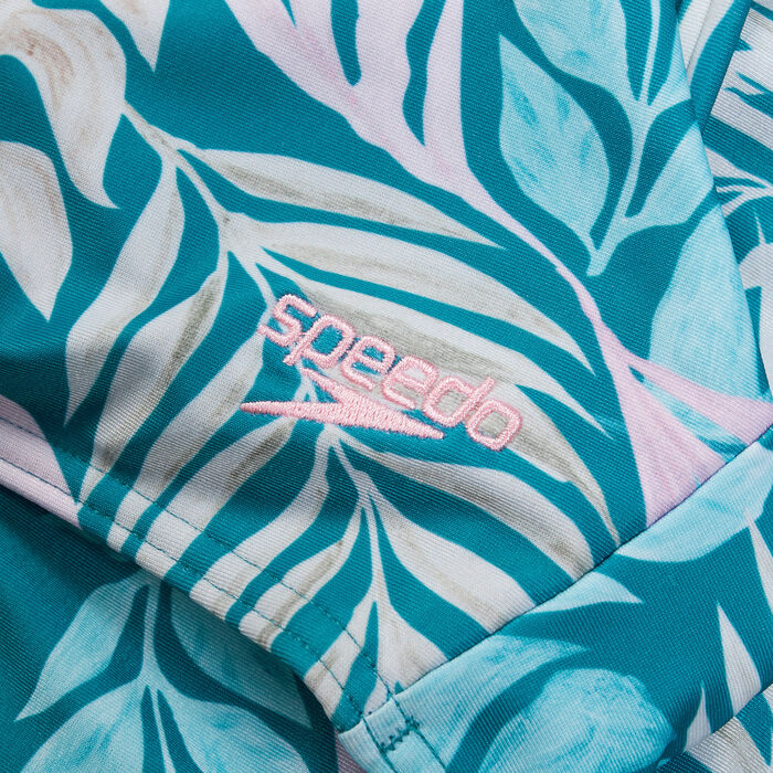 Speedo Women's Printed 2-Piece Bikini Set Blue Speedo Women's Printed 2-Piece Bikini Set Blue image number 3