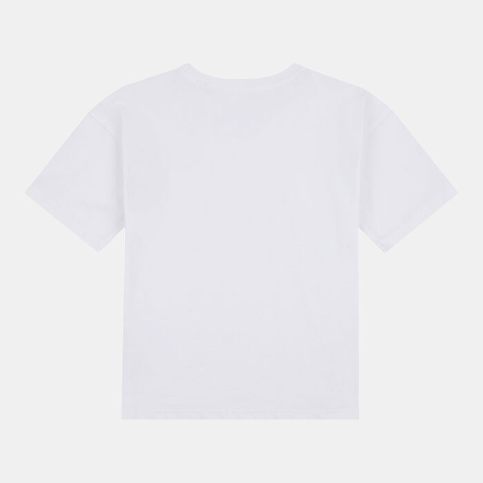 New Balance Kids' Small Logo T-Shirt White New Balance Kids' Small Logo T-Shirt White image number 1