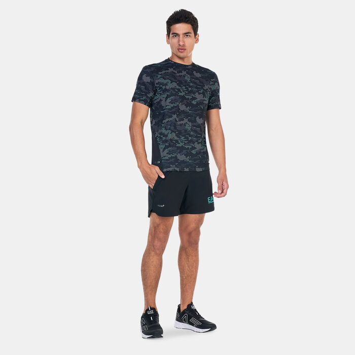 EA7 Emporio Armani Men's Ventus7 T-Shirt Black EA7 Emporio Armani Men's Ventus7 T-Shirt Black image number 2