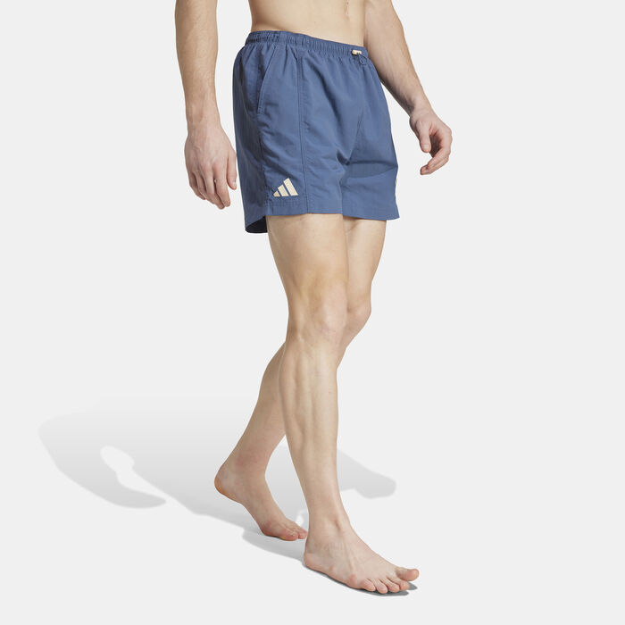 adidas Men's Cargo Swimming Shorts Blue image number 2