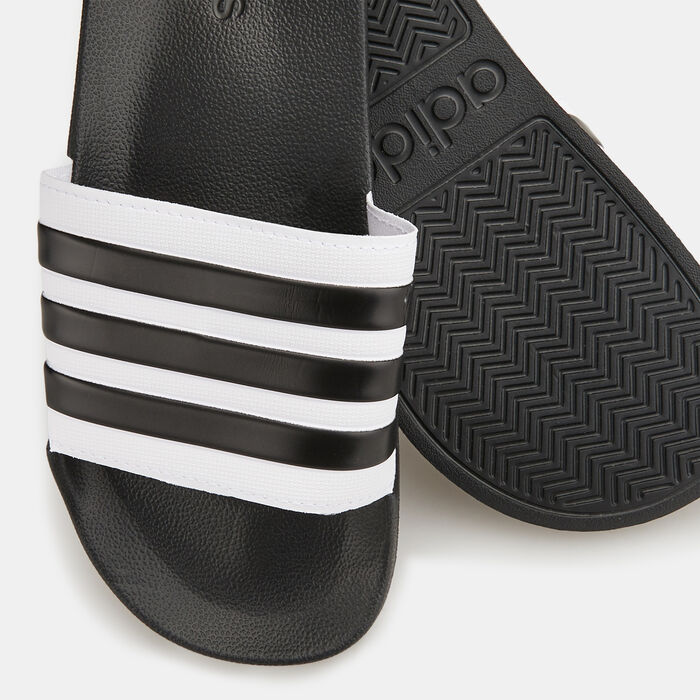 adidas Men's Adilette Shower Slides Black adidas Men's Adilette Shower Slides Black image number 2