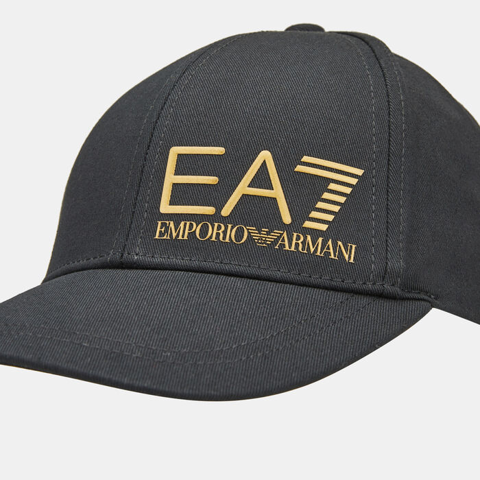 EA7 Emporio Armani Graphic Baseball Cap Black EA7 Emporio Armani Graphic Baseball Cap Black image number 2