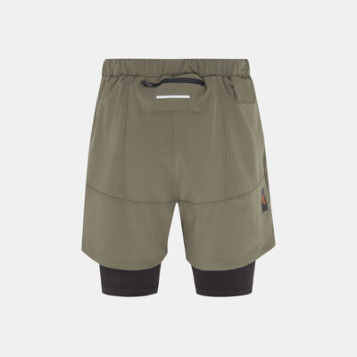 Sun and Sand Sports Men's Training Hybrid Shorts Green Sun and Sand Sports Men's Training Hybrid Shorts Green
