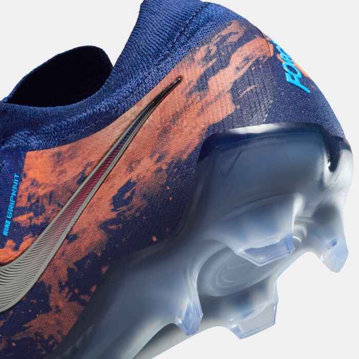 Nike Men's Erling Haaland Phantom GX 2 Elite Firm Ground Football Shoes Blue Nike Men's Erling Haaland Phantom GX 2 Elite Firm Ground Football Shoes Blue image number 5