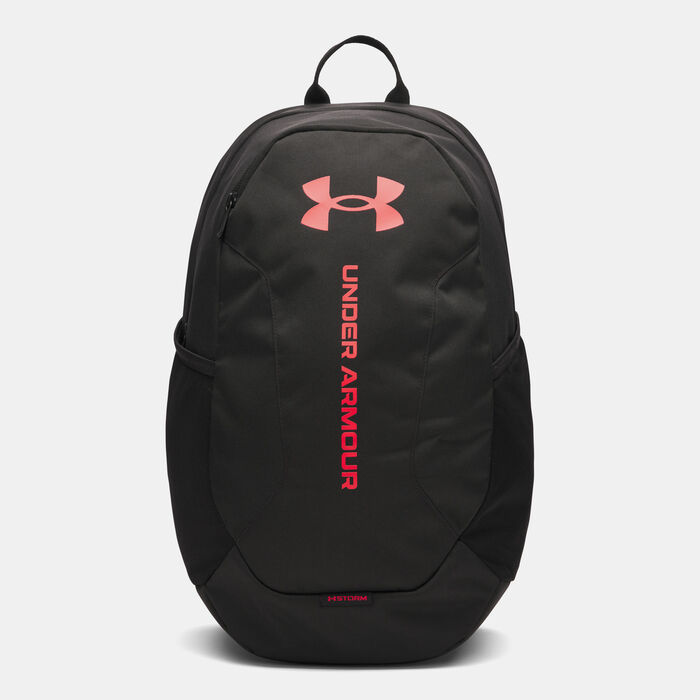 Under Armour Hustle Lite Backpack Black Under Armour Hustle Lite Backpack Black image number 0