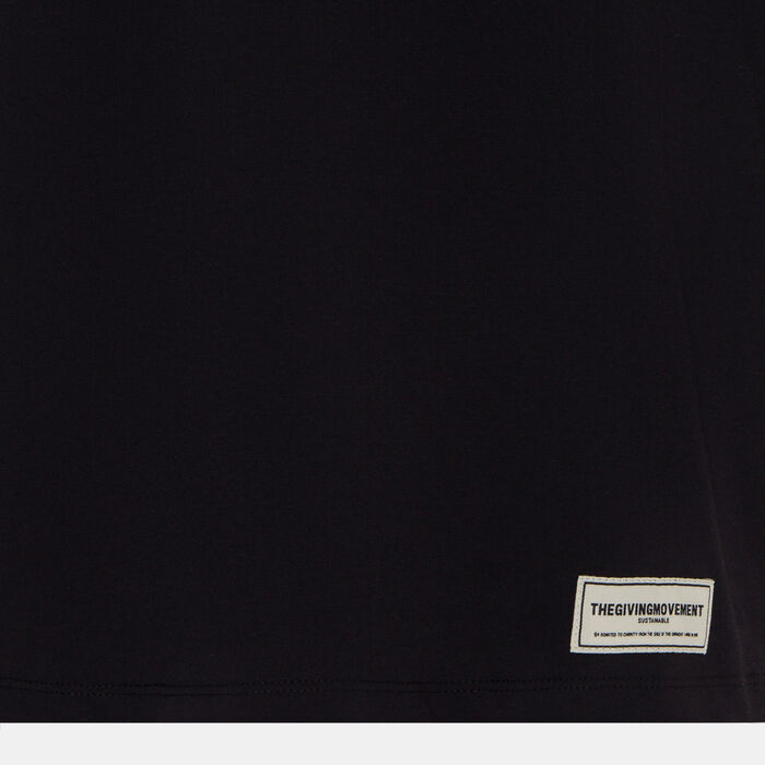 The Giving Movement Men's Printed T-Shirt Black image number 2