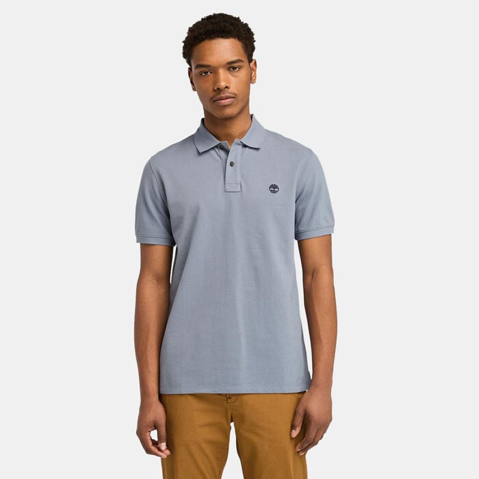 Timberland Men's MILLERS RIVER Polo Shirt Grey Timberland Men's MILLERS RIVER Polo Shirt Grey image number 0