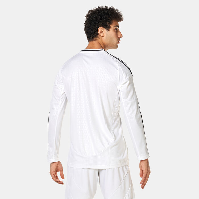 adidas Men's Real Madrid Home Football Jersey - 2024/25 White adidas Men's Real Madrid Home Football Jersey - 2024/25 White image number 1