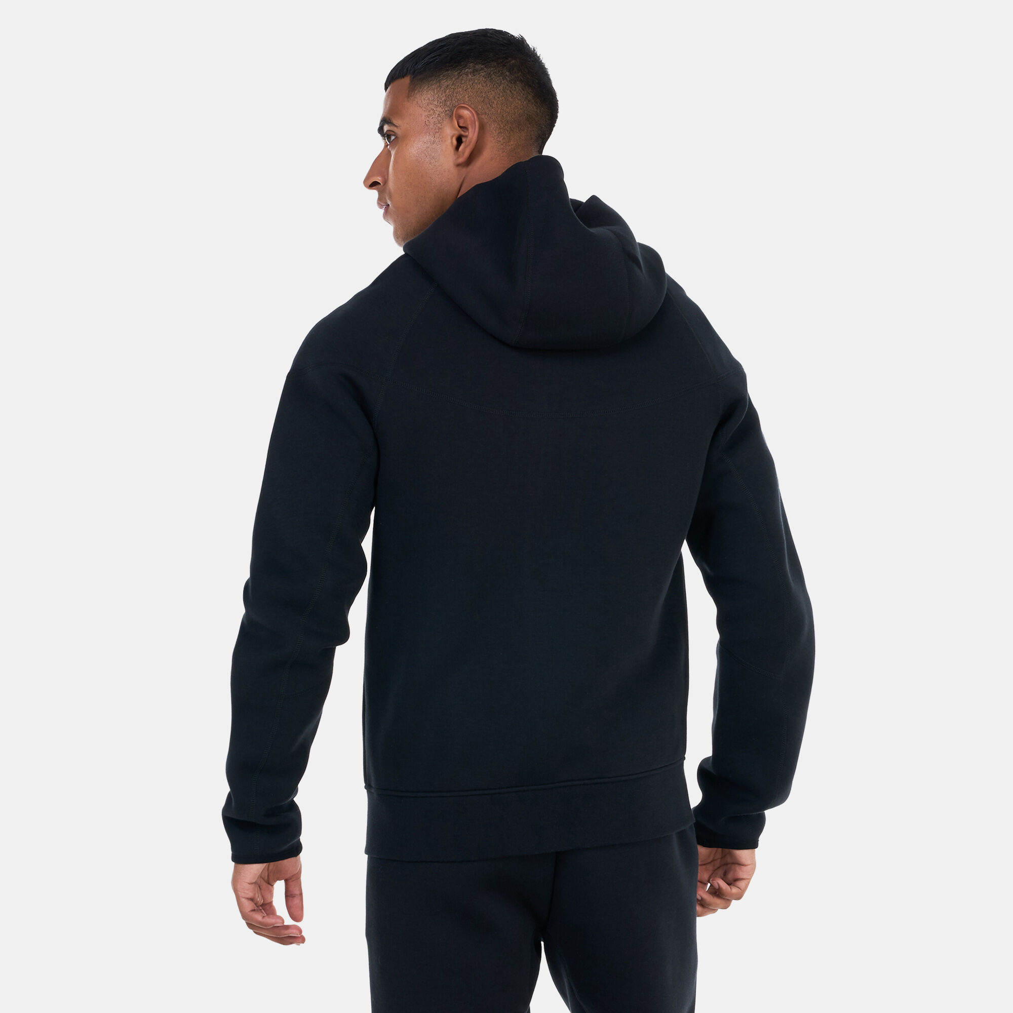 Men s Sportswear Tech Fleece Windrunner Full Zip Hoodie Black Nike in KSA SSS