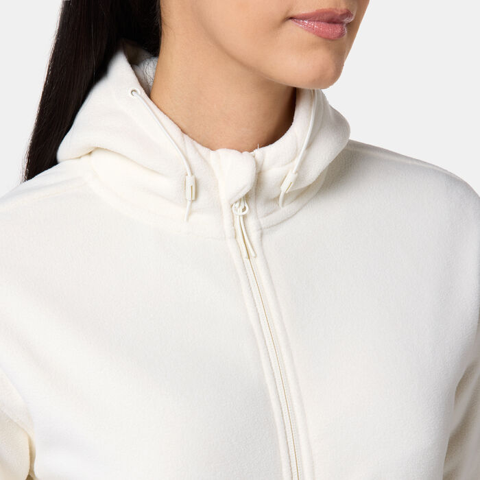 Sun and Sand Sports Women's Fleece Jacket White image number 3
