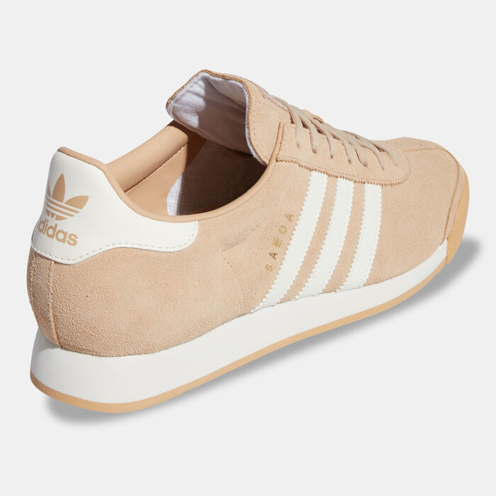 adidas Originals Men's Samoa Shoes Beige image number 2