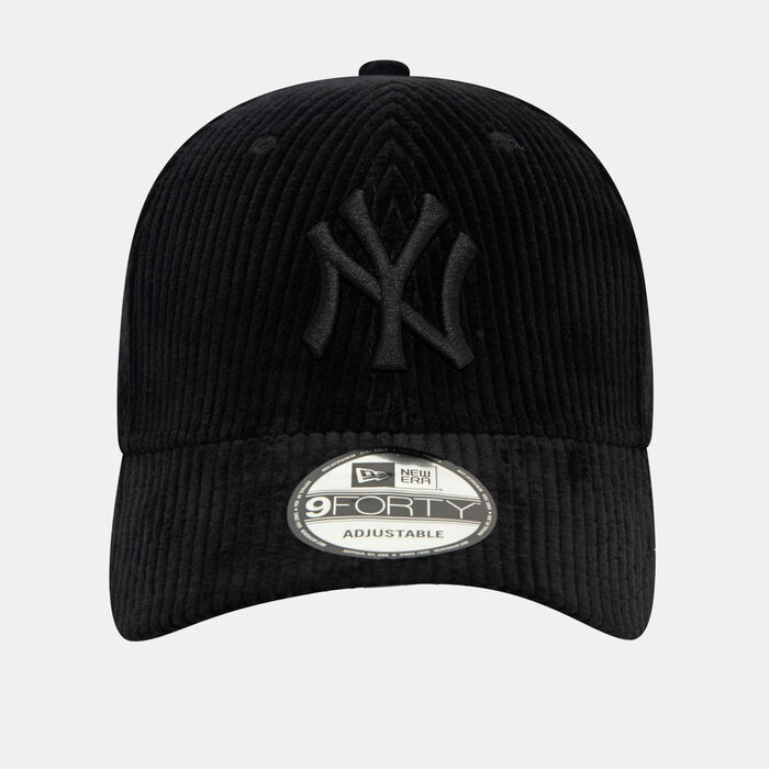 New Era Men's New York Yankees Corduroy 9FORTY Cap Black New Era Men's New York Yankees Corduroy 9FORTY Cap Black image number 0