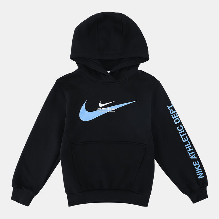 Nike Kids' Sportswear Fleece Hoodie Black Nike Kids' Sportswear Fleece Hoodie Black image number 0